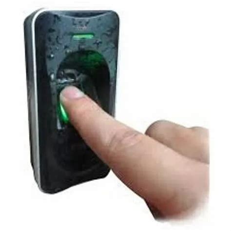 Essl F Fingerprint Based Plastic Biometric Exit Reader Black And