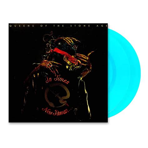 Queens Of The Stone Age In Times New Roman Limited Blue Vinyl Edition