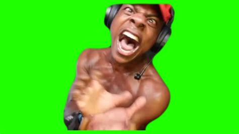 Ishowspeed Becomes Super Saiyan Green Screen Youtube