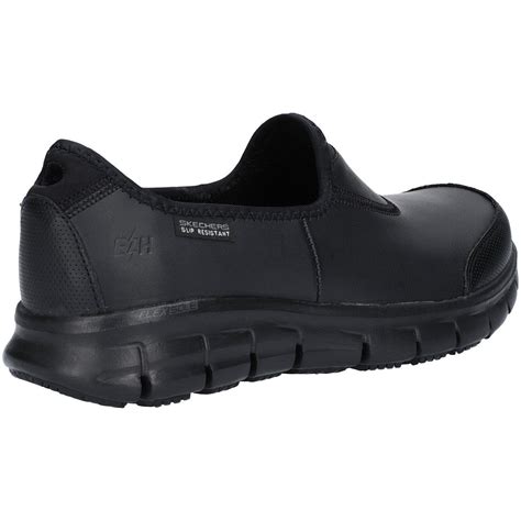 Skechers Work Womens Sure Track Slip Resistant Work Shoe Worksafety