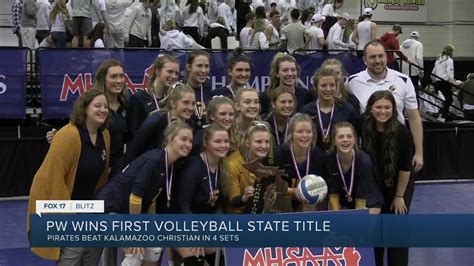 Pewamo Westphalia Wins Volleyball Title Athens Finishes D4 Runner Up