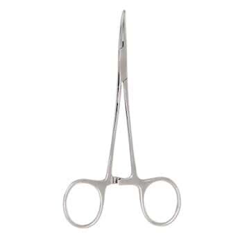 Cole Parmer Essentials Halsted Mosquito Forceps Standard Grade Curved