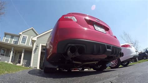 Subaru Wrx Nameless Turbo Back Exhaust Muffler Delete Youtube