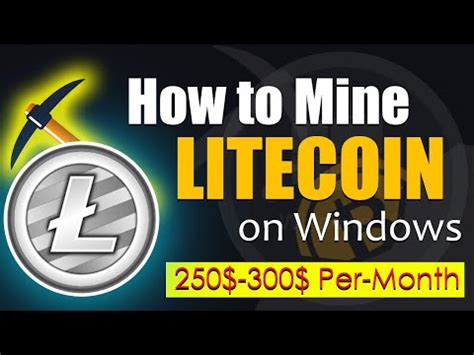 How To Mine Litecoin On Any Computer Or Laptop With 2GB GPU CPU