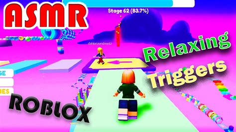 ASMR ROBLOX Obby Relaxing Triggers Tapping And Whisper YouTube