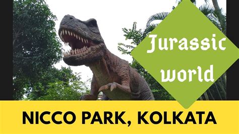 Jurassic World In Kolkata Nicco Park Water Cave Ride In Nicco Park