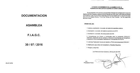 Ajedrez Maspalomas Y Punto Asamblea De La Federaci N Insular De