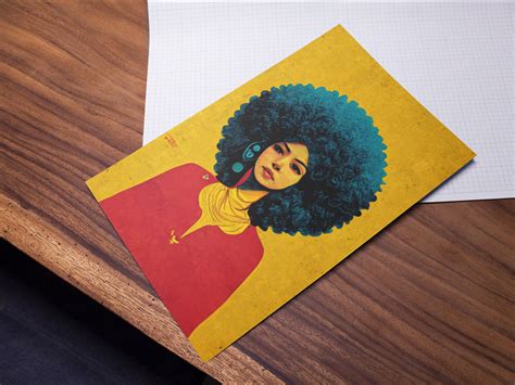 Colombian Afro Latina Art Print Beautiful Black Woman Home - Etsy