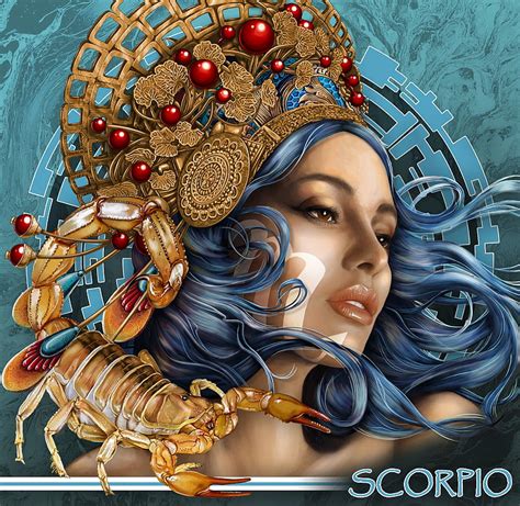 Scorpio Woman Art