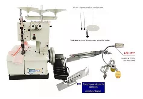 Colarete Galoneira Agulhas Bracob Kit Acess Rios