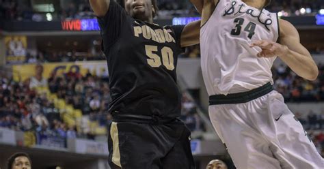 Purdue Mens Basketball Boilers Fall To Michigan State 66 62 In Big