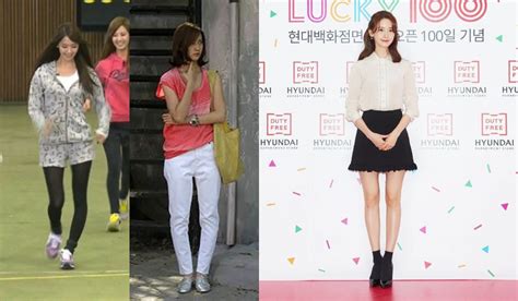 Netizens Noticed That Girls Generations Yoona Has Adjusted Her Bow Legs Allkpop