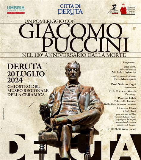 Deruta Evento Per Il Centenario Della Morte Di Giacomo Puccini