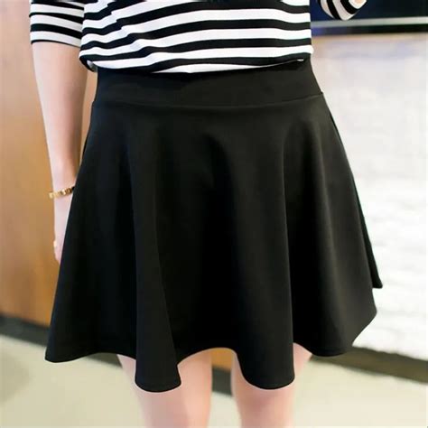 Msaiss High Waist Knitted Skirts Women Pleated Mini Skirt Casual