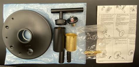 Kohler Rite Temp Valve Trim In Matte Black T14501 4 Bl Ebay