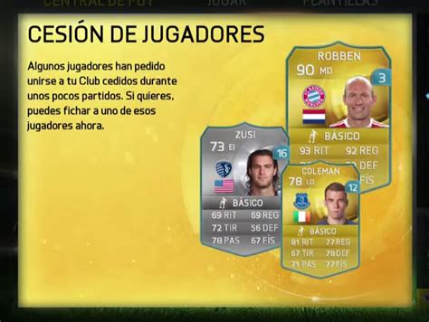 Los jugadores a préstamo de FIFA 15 Todo Ultimate Team