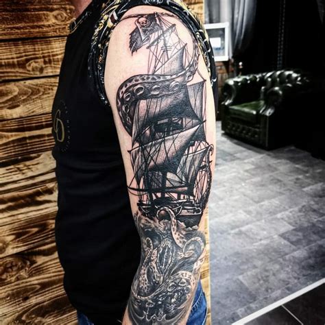 101 Awesome Kraken Tattoo Designs You Need To See! | Outsons | Men's ...