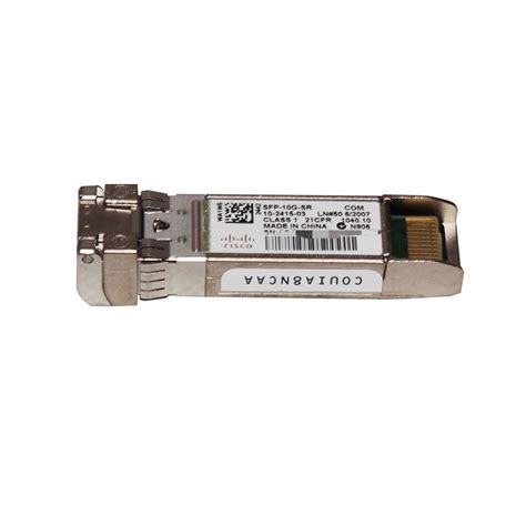 Sfp 10g Sr Cisco 10gbase Sr Sfp Module