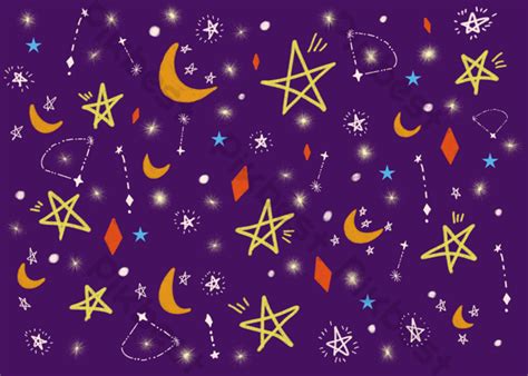 Purple Star Background Stars | PSD Free Download - Pikbest