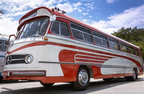 Vehicle Mercedes Benz Monobloco O H On Display At Bus Brasil