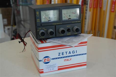 Second Hand Zetagi Hp Cb Matcher Swr And Power Meter Radioworld