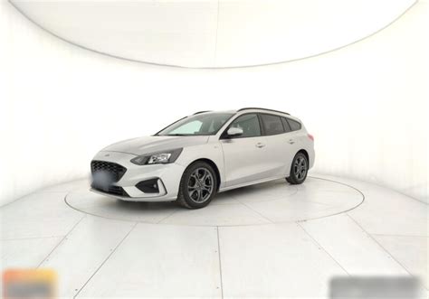 Ford Focus 15 Ecoblue 120 Cv Sw St Line Moondust Silver Usato Garantito A Soli 21790€ Su