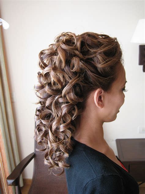 Free Natural Curly Hair Half Up Half Down Wedding For Long Hair