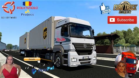 Euro Truck Simulator Swap Body Addon For Mercedes Axor V By