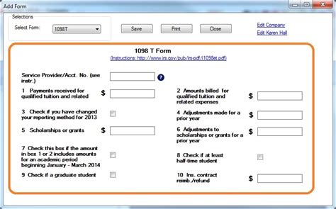 How to Print and File Tax Form 1098-T, Tuition Statement