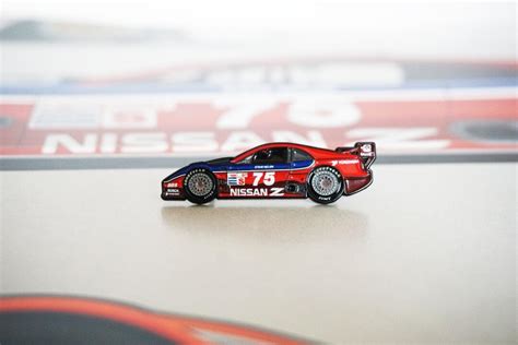 Imsa 75 Nissan Z 300zx Z32 Race Car Collector Lapelhat Pin Etsy