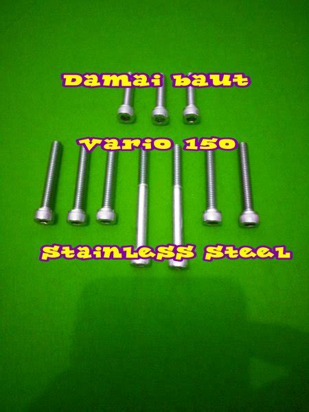 Jual Baut L Stainless Blok Cvt Vario Di Lapak Damai Baut Bukalapak