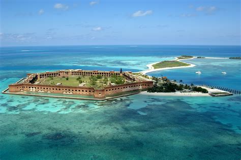 Fort Jefferson Landmark In Dry Tortugas Fl United States Landmark