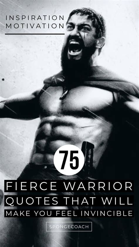 75 Fierce Warrior Quotes That Will Make You Feel Invincible Warrior