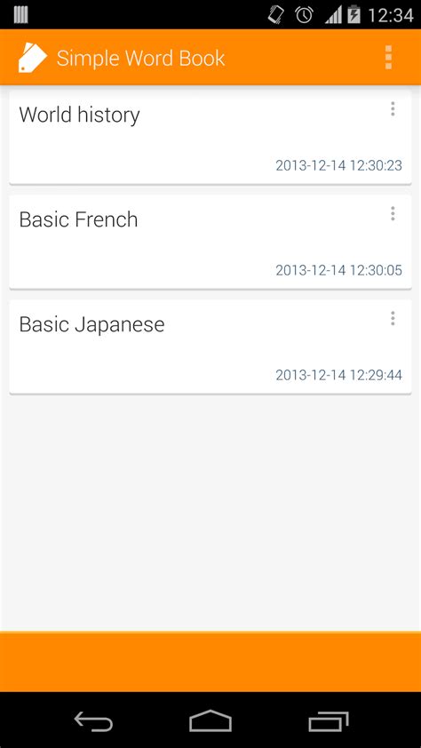 Android için Simple Word Book APK İndir