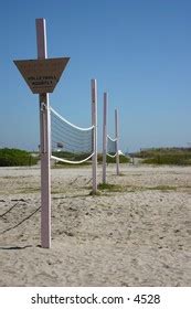 Volleyball Nets Beach Stock Photo 4528 | Shutterstock