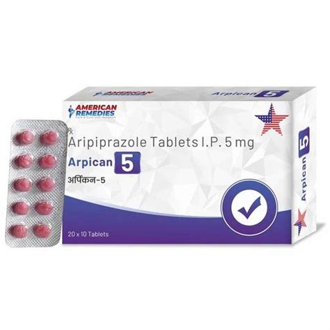 5 Mg Aripiprazole Tablets Ip At Rs 50box Pharmaceutical Capsules