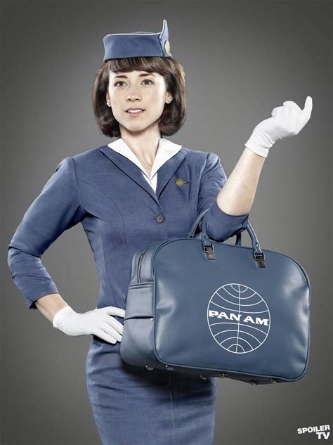 Karine Vanasse As Colette Valois In Pan Am Karine Vanasse Stewardess