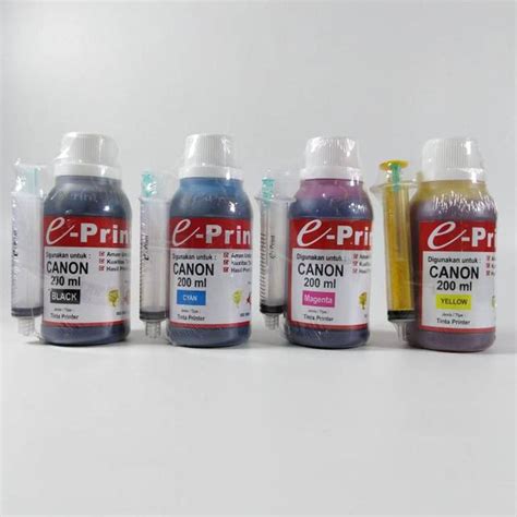 E Print Tinta Canon Botol Ml Biru