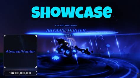 Full Abyssal Hunter Showcase Sols Rng Youtube