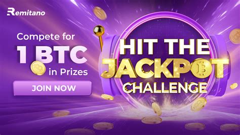 Compete For 1 Btc In Prizes Hit The Jackpot Challenge