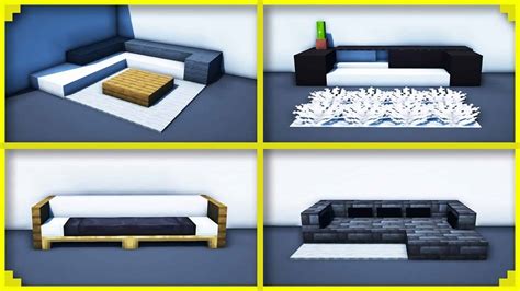 Creative Couch Design Ideas In Minecraft Tbm Thebestmods