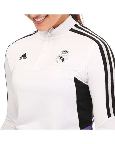 Adidas Real Madrid Condivo 22 Training Top In White Lyst UK