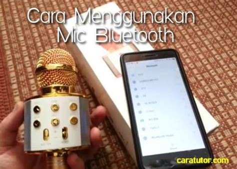 Cara Menggunakan Mic Bluetooth Homecare