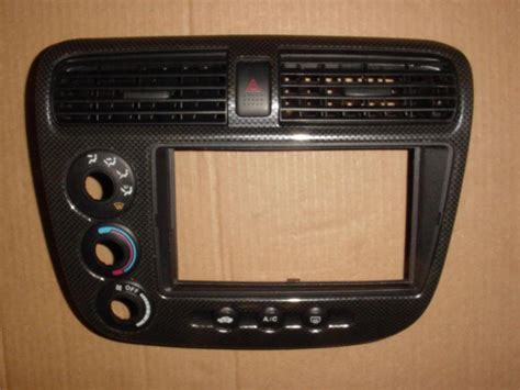 Buy Honda Civic Heater Ac Control Dash Trim Bezel W Carbon