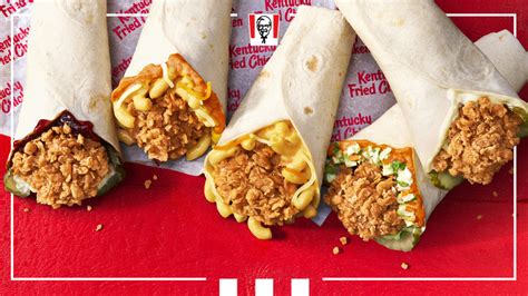 KFC Rings In 2024 With A Handful Of New Wraps