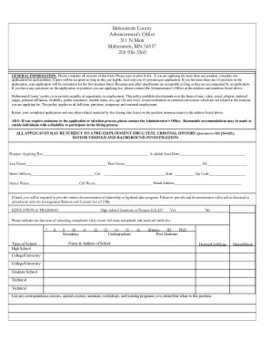 Fillable Online Birth Certificate Application Mahnomen County