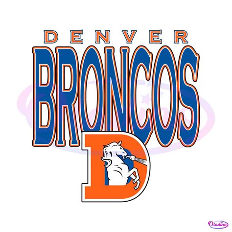 Vintage Denver Broncos Svg Digital Download » Oladino