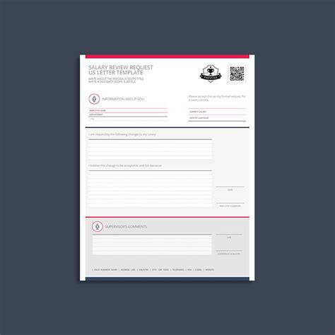 Salary Review Form Template | DocTemplates