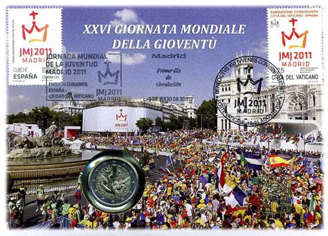 Vaticano Commemorativo Xxvi Giornata Mondiale Della Giovent