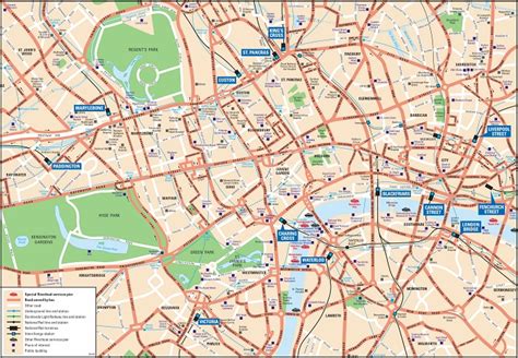 London Attractions Map Free Pdf Tourist City Tours Map London 2025